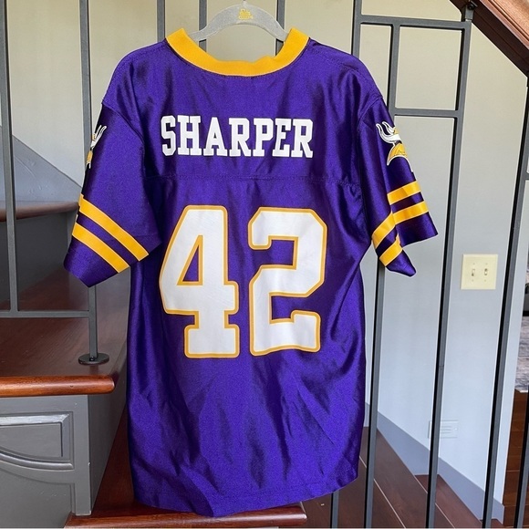 Minnesota Vikings Darren Sharper Jersey size kids medium - Picture 1 of 9